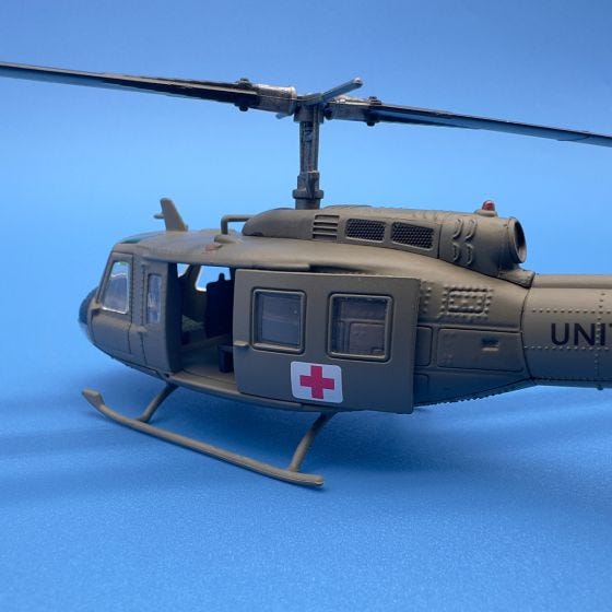 UH-1H Huey “57th Medical Detachment” Die-Cast Model