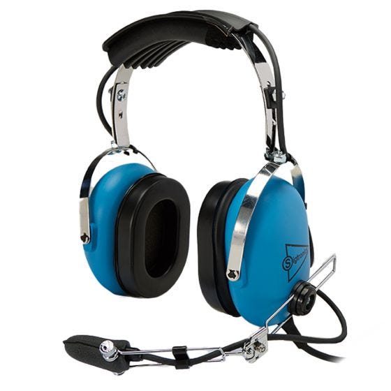 SIGTRONICS S-20 ヘッドセット パイロット　ヘッドフォン マイク付 Sigtronics S-20 Headset