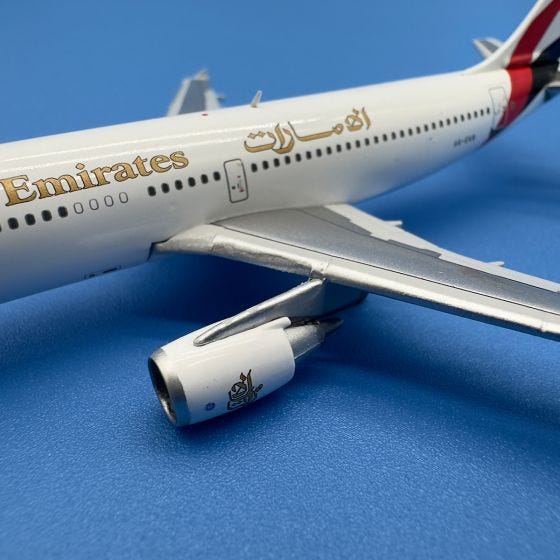 Emirates Airways Airbus A310-300 Diecast Model