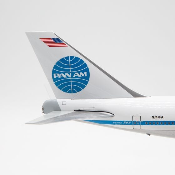 Pan Am Boeing 747-100 Clipper Juan T. Tripp Die-Cast Model