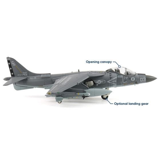 AV-8B Harrier II+ Inherent Resolve Die-Cast Model