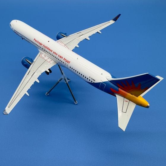 Jet2holidays エアバスAirbus A321 neo　航空機模型 Jet2holidays Airbus A321neo Die-Cast Model