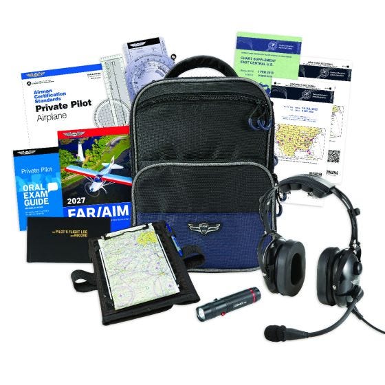 everything included with the American Flyers Private Pilot Kit