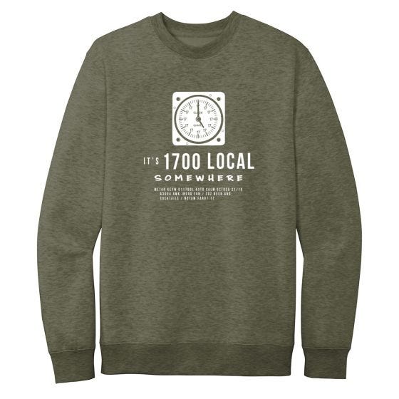 It's 1700 Local Crewneck Sweatshirt