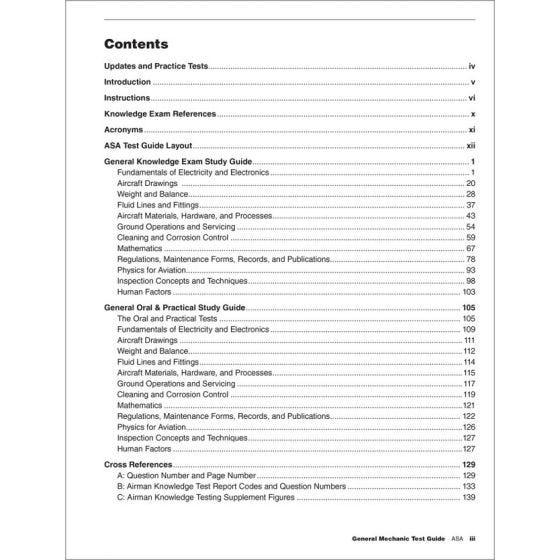 A and P General Test Guide (ASA)
