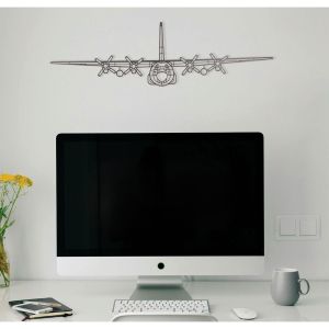 Boeing 757-200 Silhouette Wall Art Sign