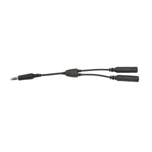 Helicopter Headset to GA Plug Adapter Cable