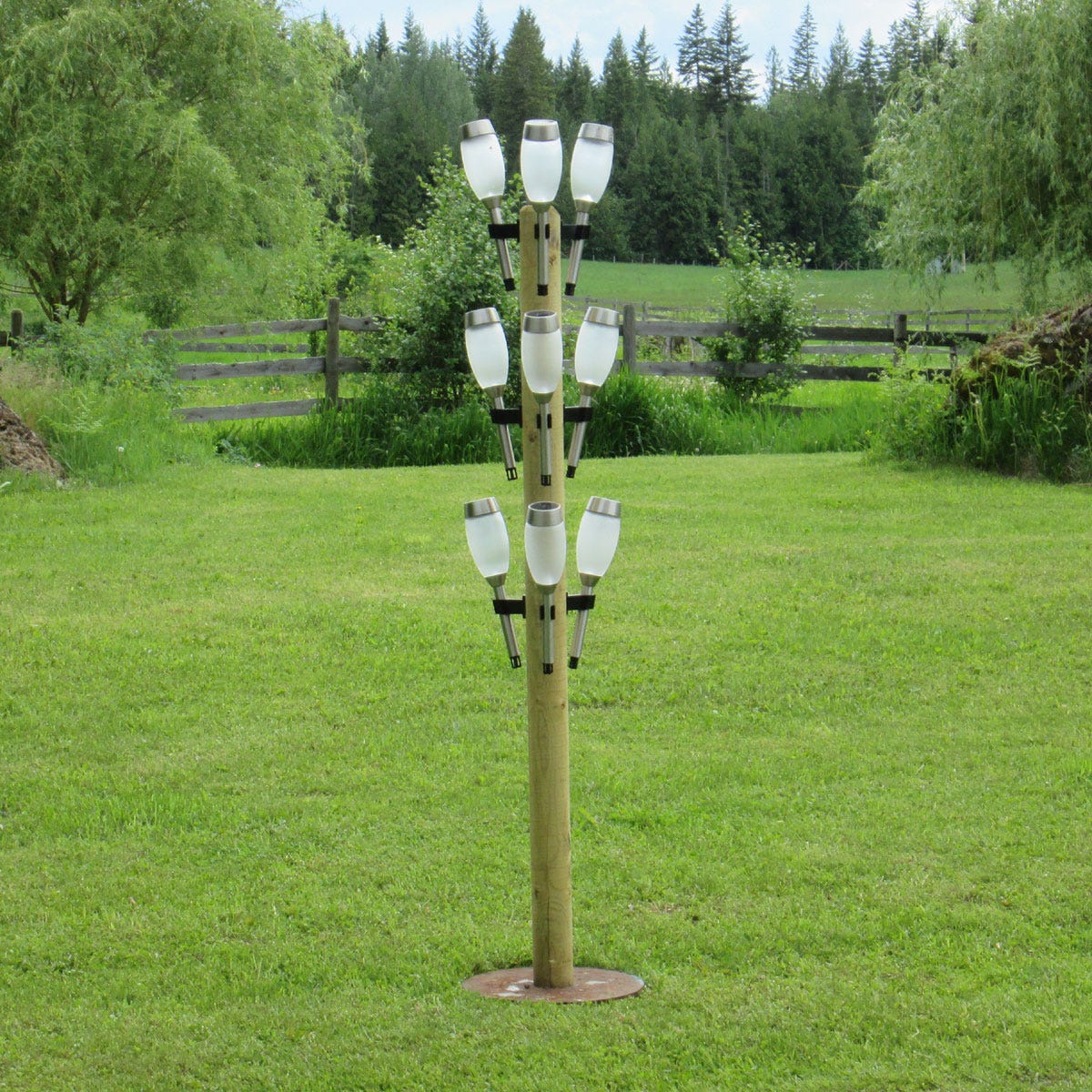 Solar Stake Light Holder (Set of 4) from Sporty's Tool Shop