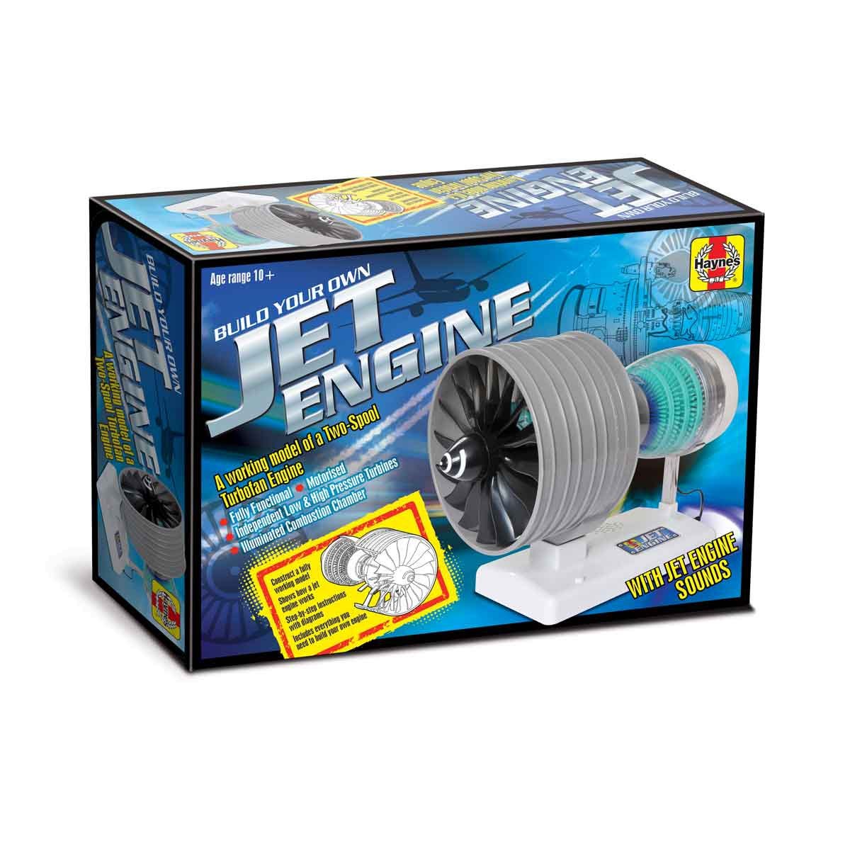 Turbofan Jet Engine Model Kit with Sound from Sporty's Wright Bros