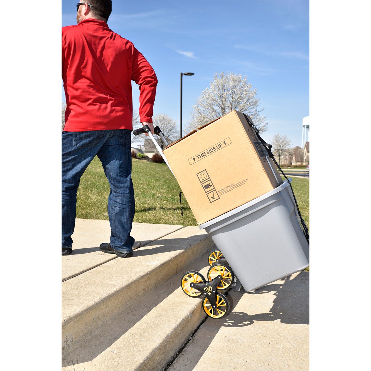Stair Climbing Hand Truck from Sporty's Tool Shop