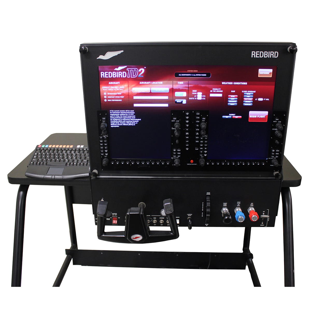 Redbird Flight Simulator TD Table - from Sporty's Pilot Shop