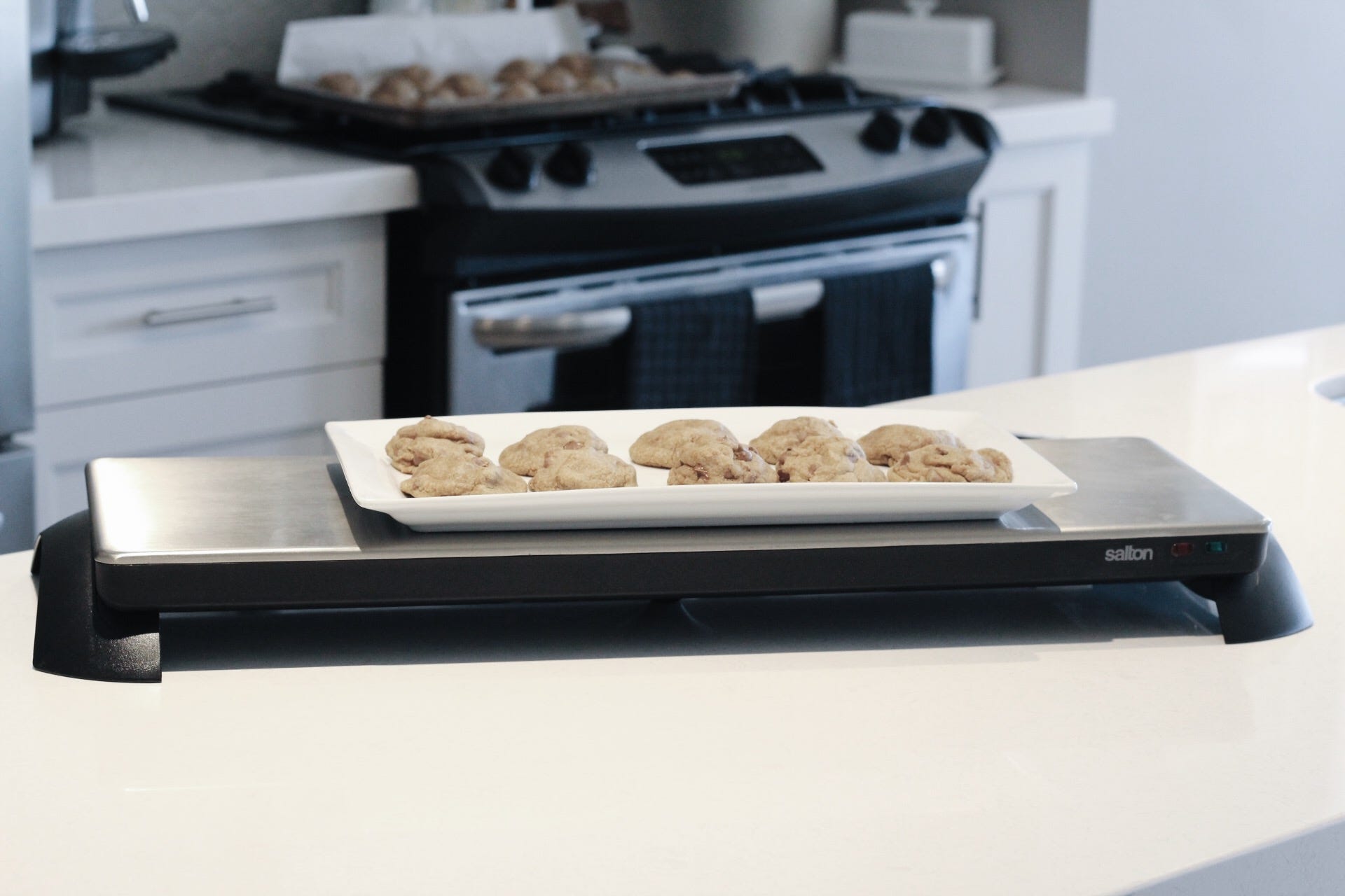Cordless Warming Tray from Sportys Preferred Living