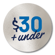 $30 and under