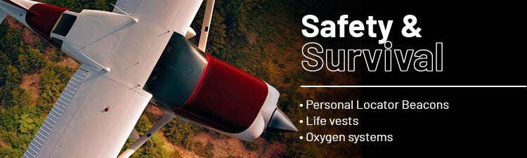 Safety and survival gear for pilots